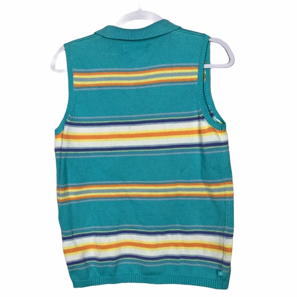 Lauren Ralph Lauren Knit Cotton Sweater Vest M - Picture 6 of 6